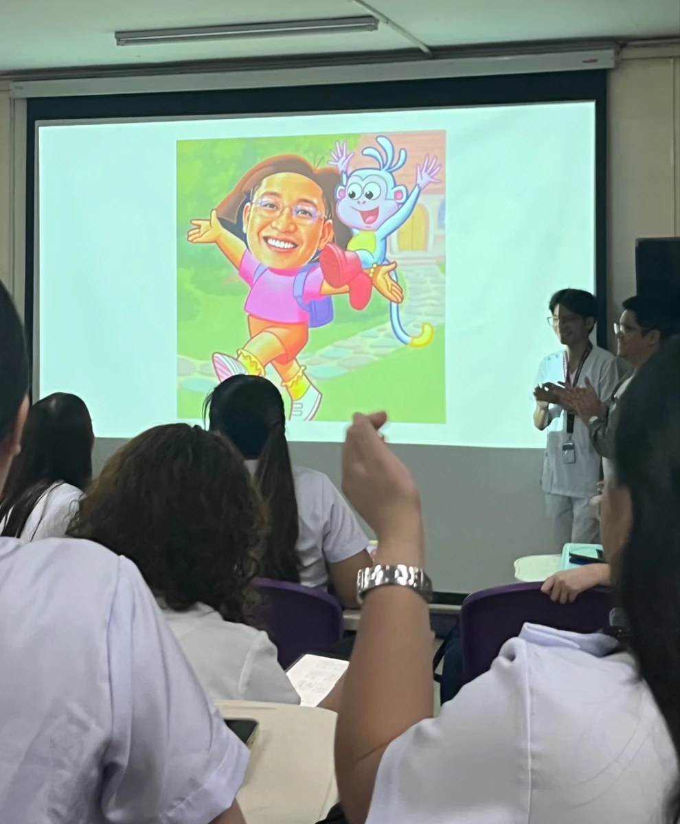 Dora-themed classroom laboratory presentation